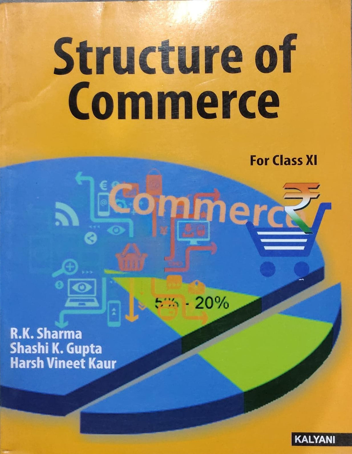 Structure of Commerce Class XI – R.K. Sharma, Shashi K. Gupta, Harsh Vineet KaurAuthor: R.K. Sharma, Shashi K. Gupta, Harsh Vineet Kaur Class: Class XI Publisher: KALYANI
