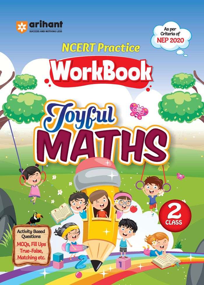 NCERT Practice Workbook Joyful Maths Class 2nd, Author: Team Arihant , Publisher: Arihant prakashan