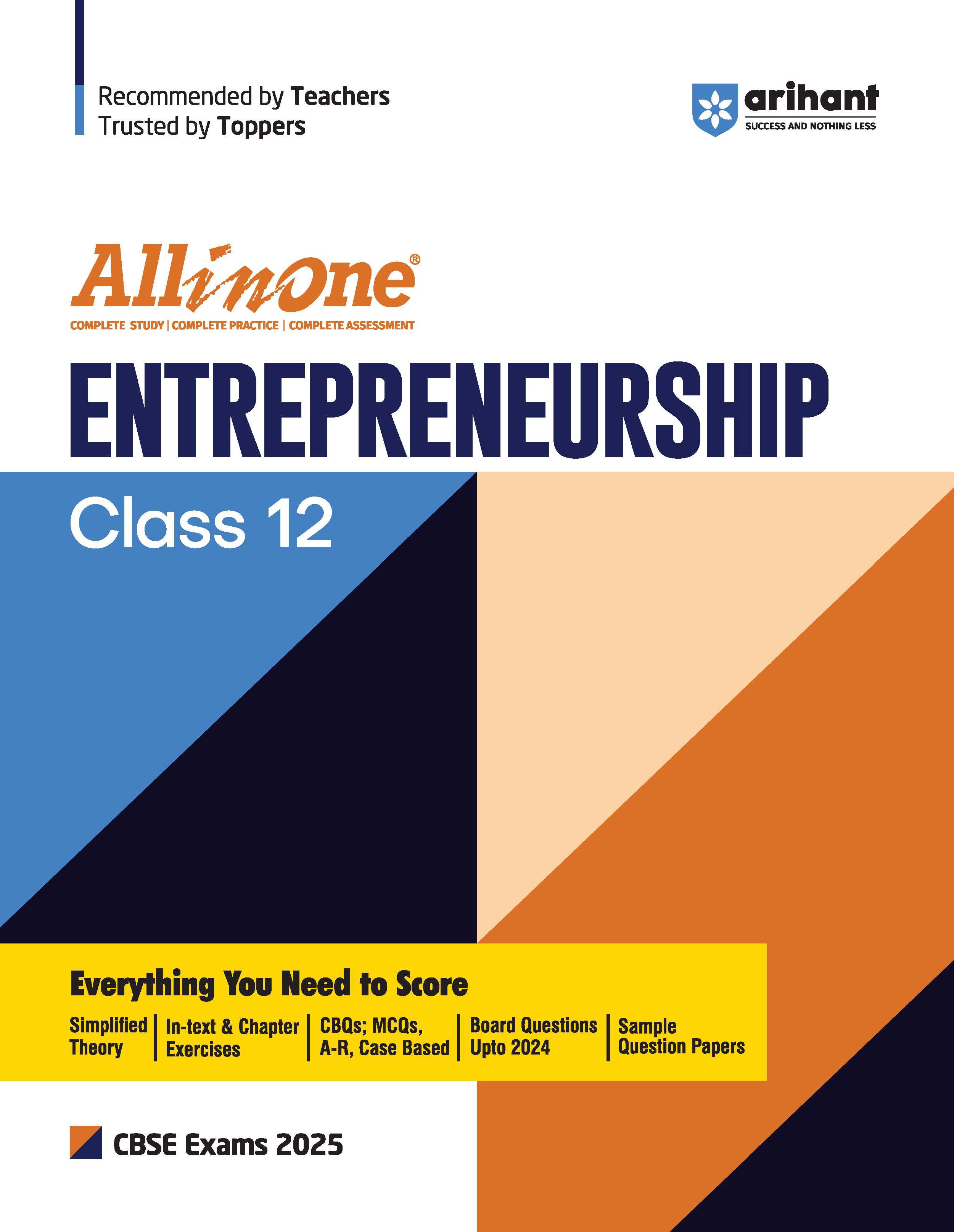 All In One Entrepreneurship Class 12th Based On Latest NCERT For CBSE