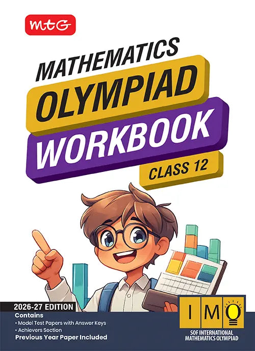 Class 12 International Mathematics Olympiad (IMO) Workbook for 2026-27 Exam, Publisher: MTG Learning Media Pvt Ltd