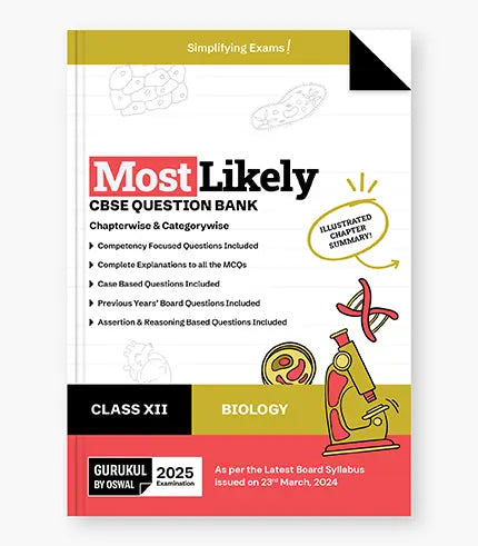 Biology Most Likely Question Bank
CBSE Class 12 for 2026 Exam||Oswal Gurukul