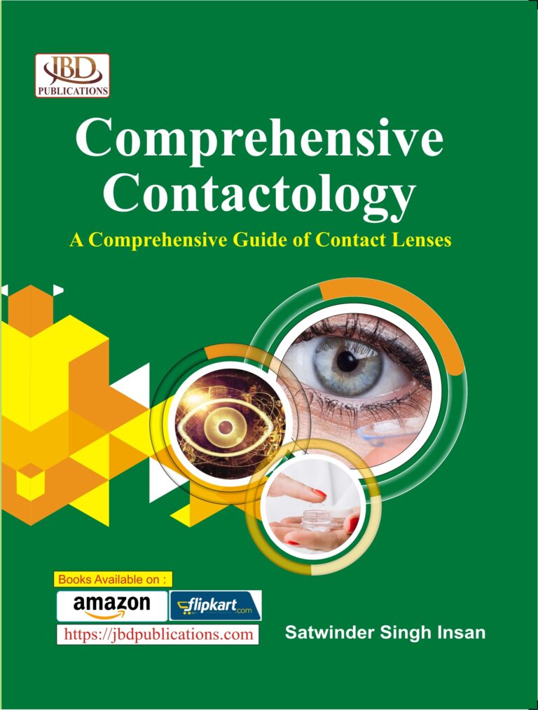 Comprehensive Contactology BY Satwinder Singh Insan (JBD)