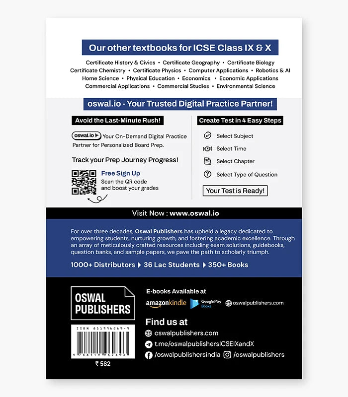 Computer Applications Textbook ICSE Class 10 By Oswal Publishers