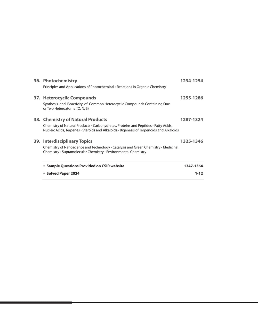 NTA CSIR UGC NET/SET/JRF & Lectureship 2025 - Study Guide Chemical Sciences