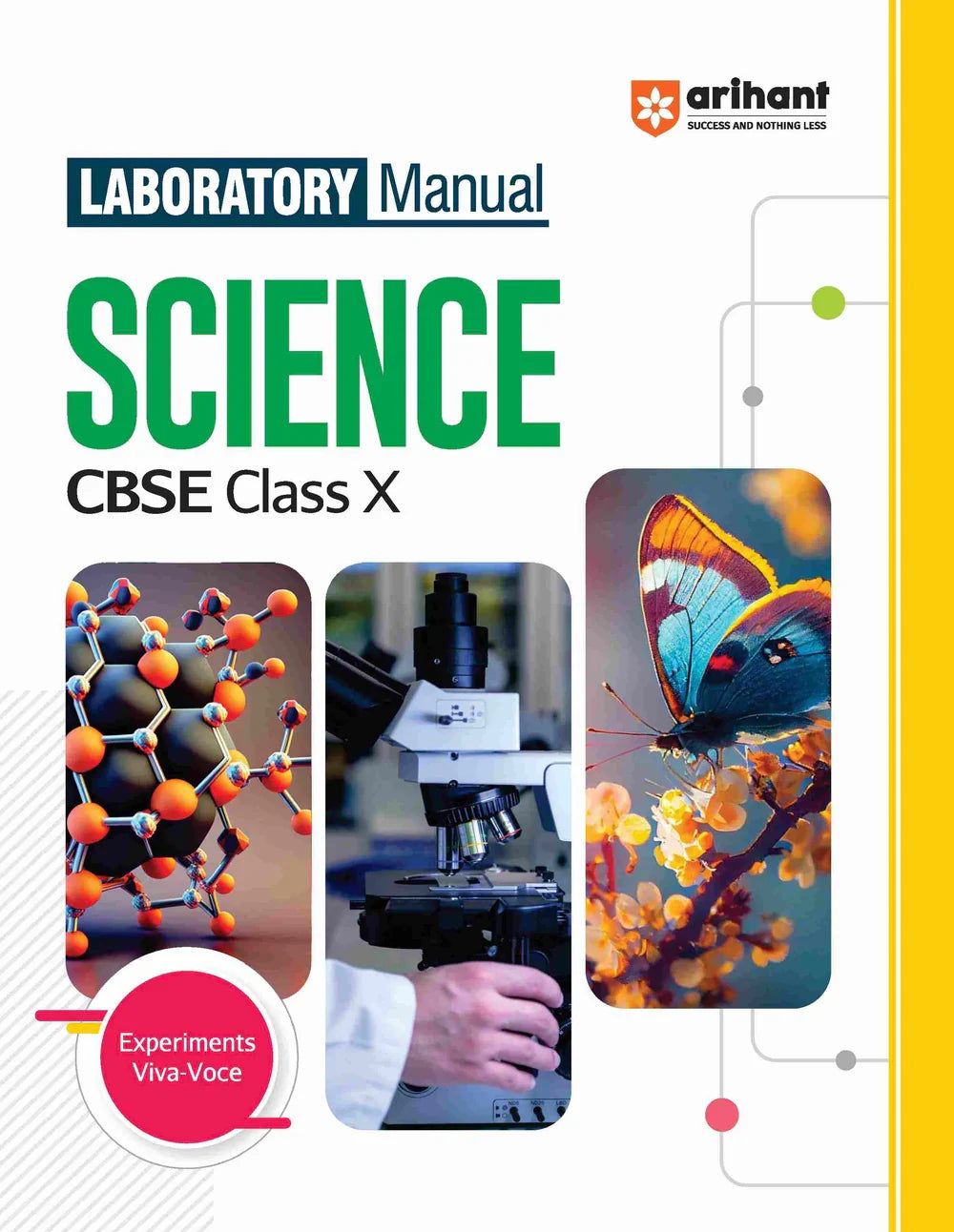 Laboratory Manual Science for CBSE Class X (10th) | Complete Practical Book with Experiments, Viva Voce Questions & Answers | NCERT Compliant Lab Book, Author: Team Arihant , Publisher: Arihant prakashan