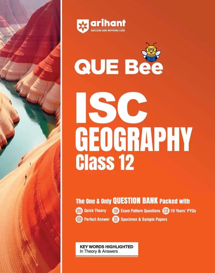 ISC Geography Class 12 Exam | Quick Theory, Exam Pattern Questions & Sample Papers | As per Latest ICSE Syllabus |, Author: Team Arihant , Publisher: Arihant prakashan
