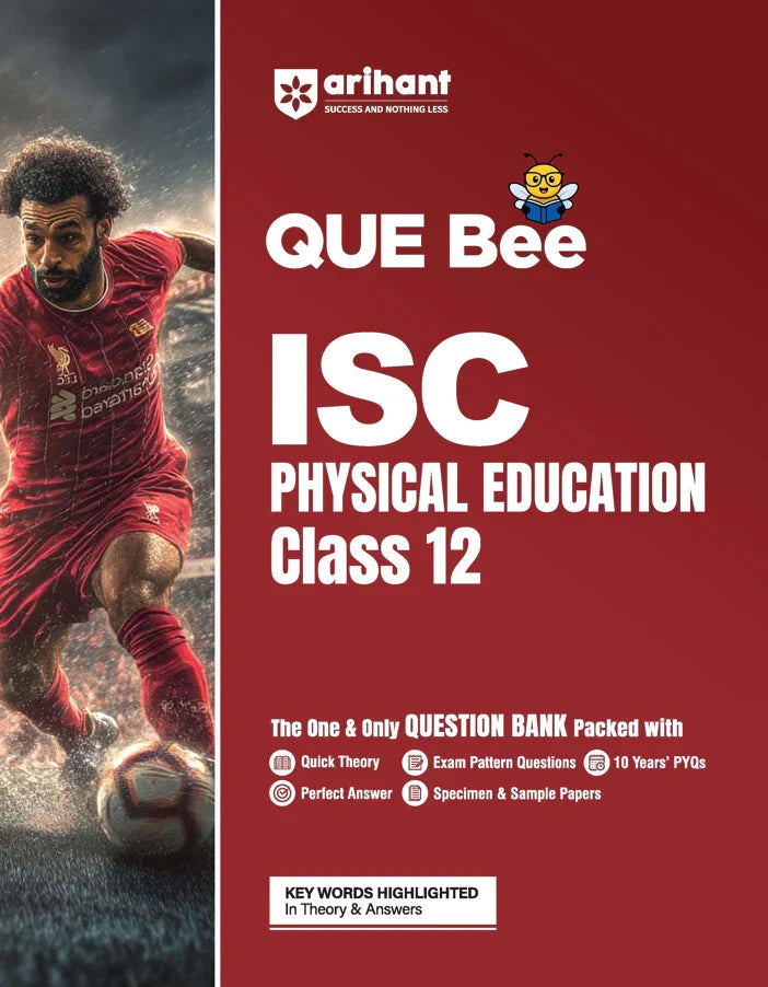 ISC Physical Education Class 12 Exam | Quick Theory, Exam Pattern Questions & Sample Papers | As per Latest ICS Author: Team Arihant , Publisher: Arihant prakashan E Syllabus |,