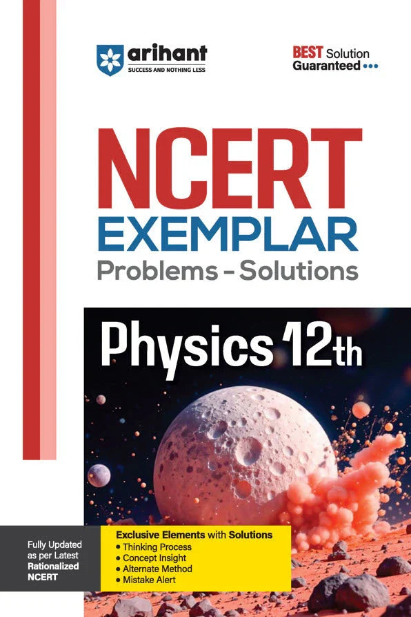NCERT Exemplar 2025 Problems-Solutions Physics Class 12th, Author: Team Arihant , Publisher: Arihant prakashan