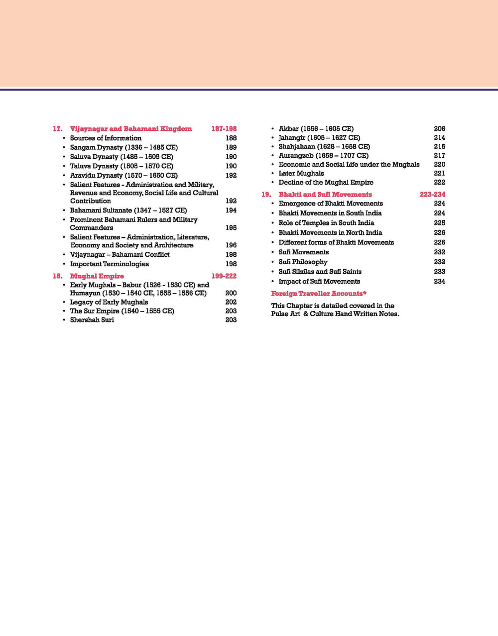 PULSE Handwritten Notes Ancient & Medieval India | For UPSC, State PCS & Other Competitive Exams | English Medium