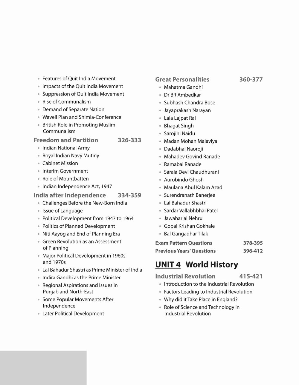 IAS Mains General Studies Paper - 1 Indian Heritage & Culture,History & Geography of the World & Society