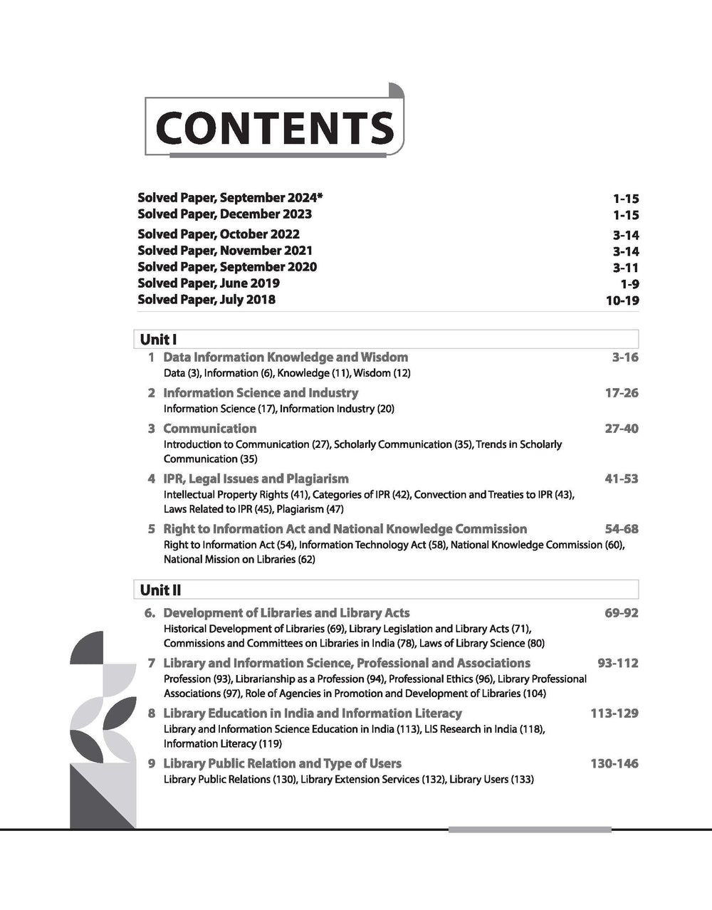 NTA UGC NET /JRF/SET 2025 - Study Guide Library and Information Science - Paper-2