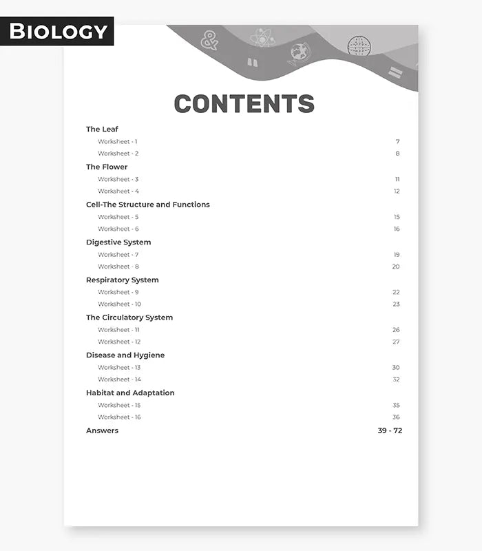 ICSE Class 6 Chapterwise Worksheets Bundles (Set of 6) Physics, Chemistry, Maths, Biology, History & Civics, Geography for Exam 2027 By Oswal Publishers
