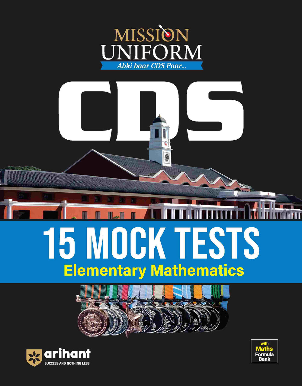 Mission Uniform CDS 15 Mock Tests Elementary Mathematics English