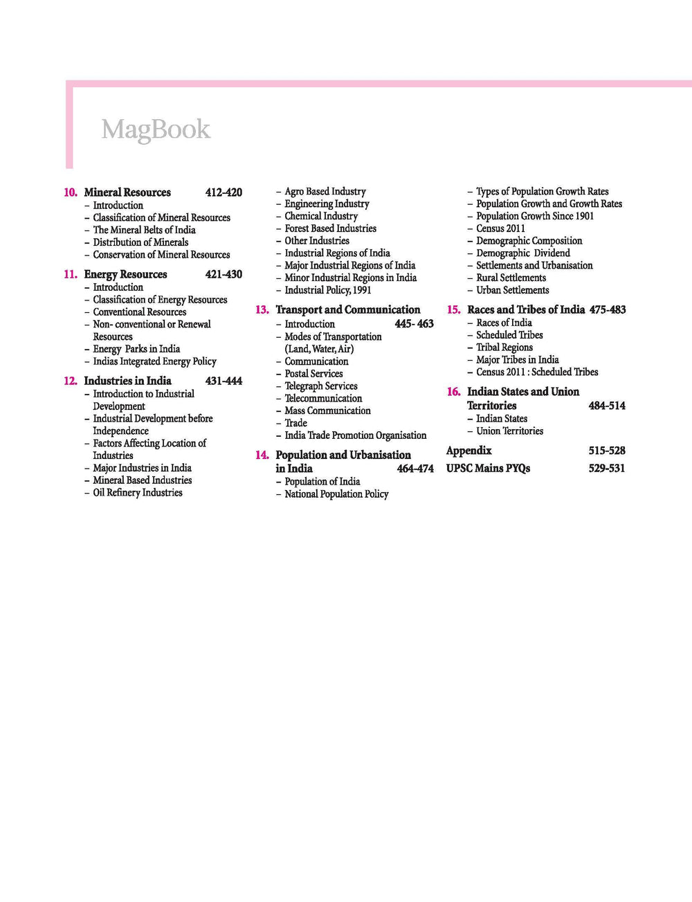 Magbook - India & World Geography | 2nd Revised Editon | For UPSC, State PCS & Other Competitive Exams | English Medium