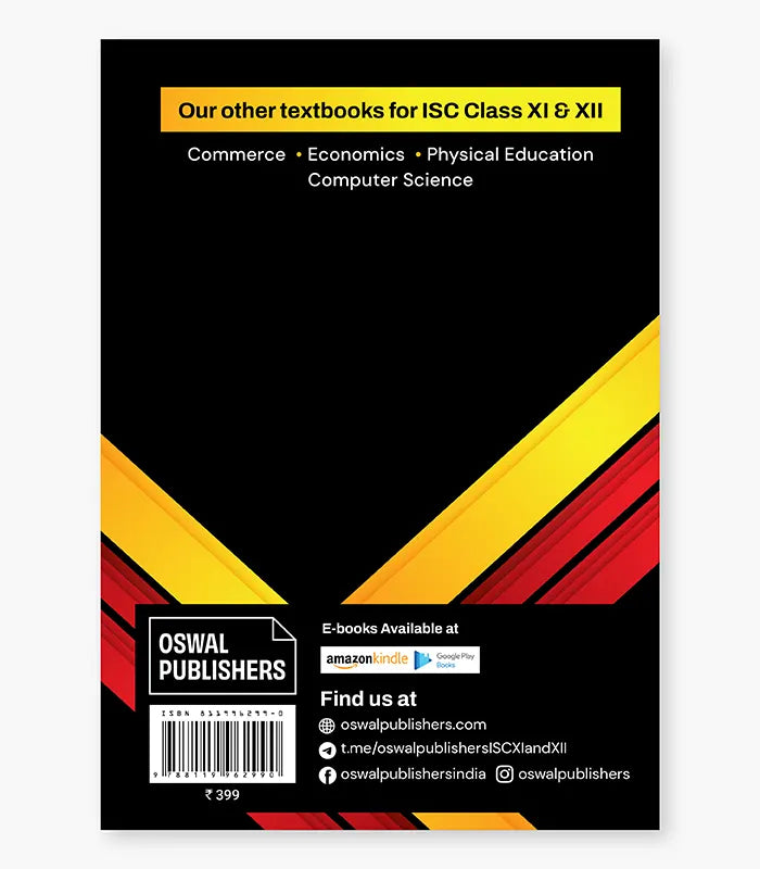 Complete Course English I & II : ISC Class 12 By Oswal Publishers