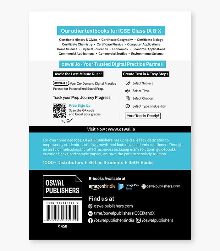Certificate Physics Textbook ICSE Class 10 By Oswal Publishers