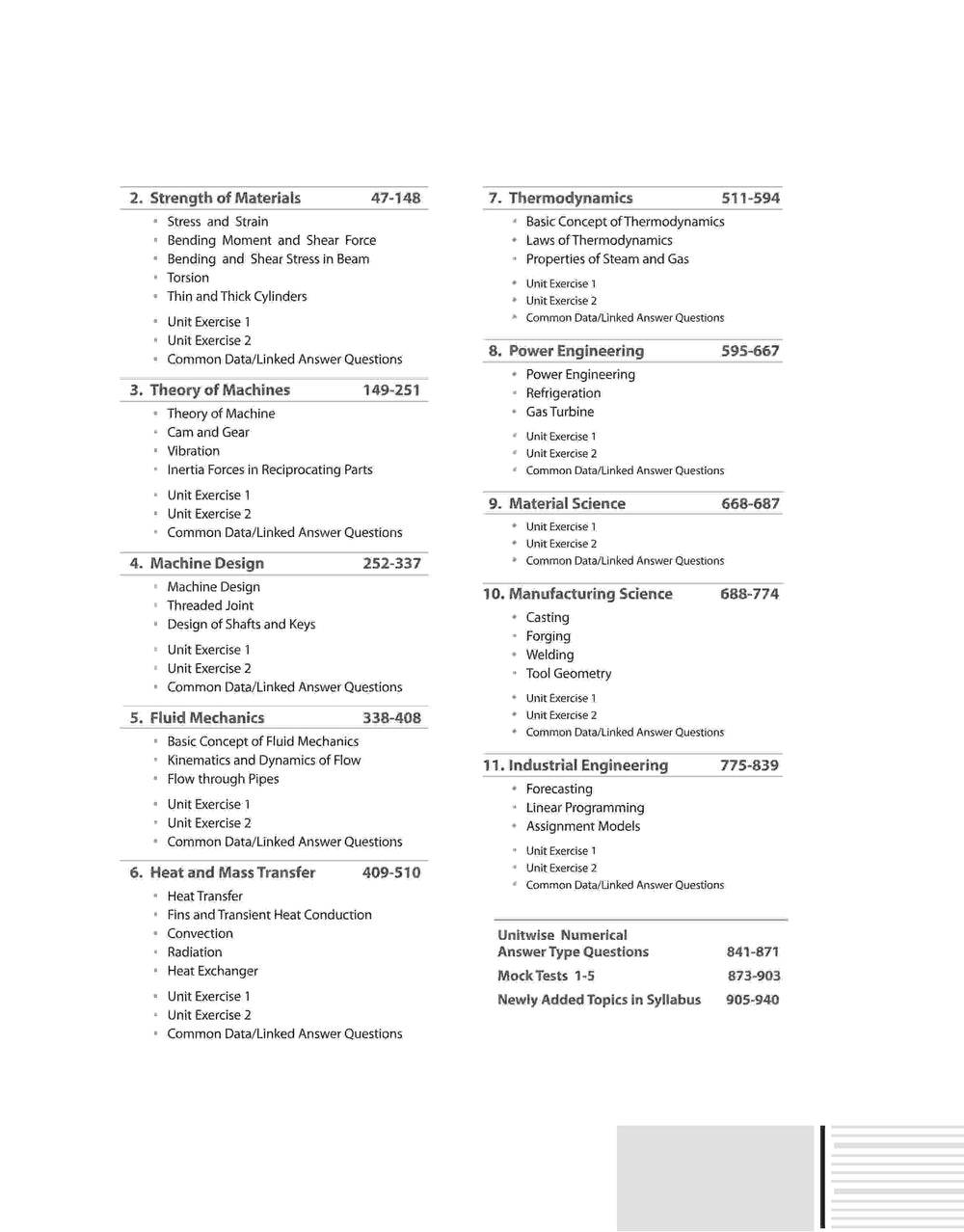 GATE Tutor 2025 Mechanical Engineering | Study Guide