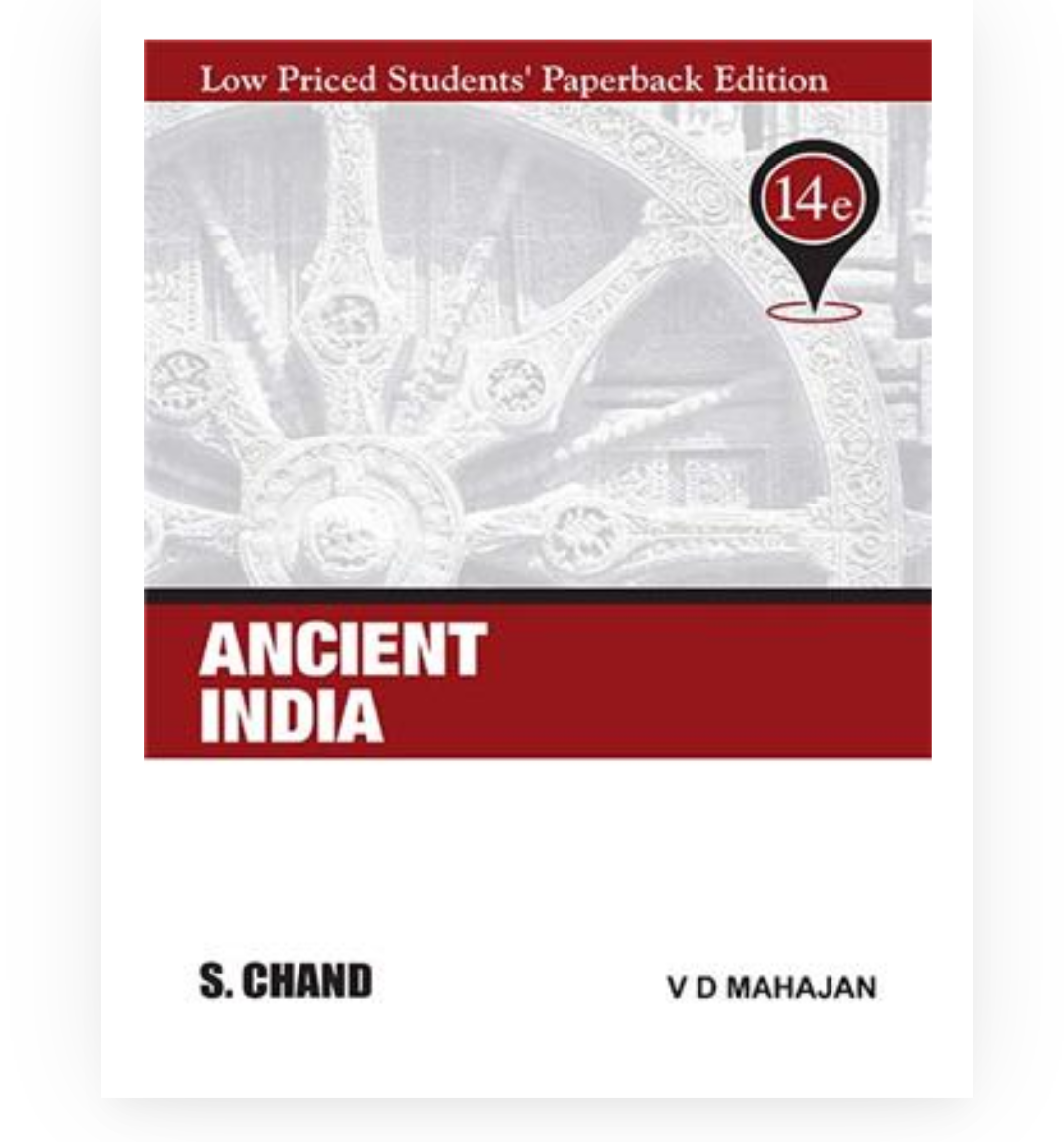 Ancient India| VD Mahajan| S Chand