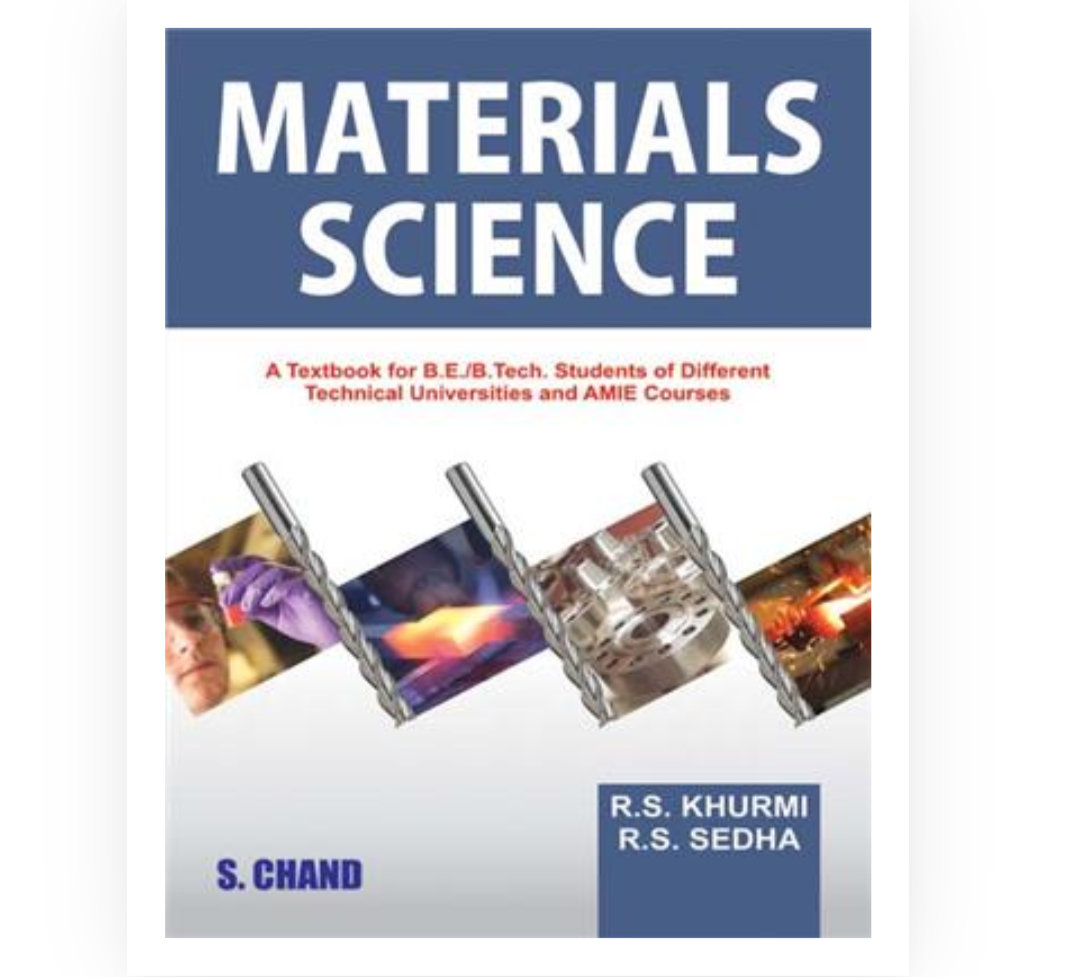 Materials Science| RS Khurmi| S Chand