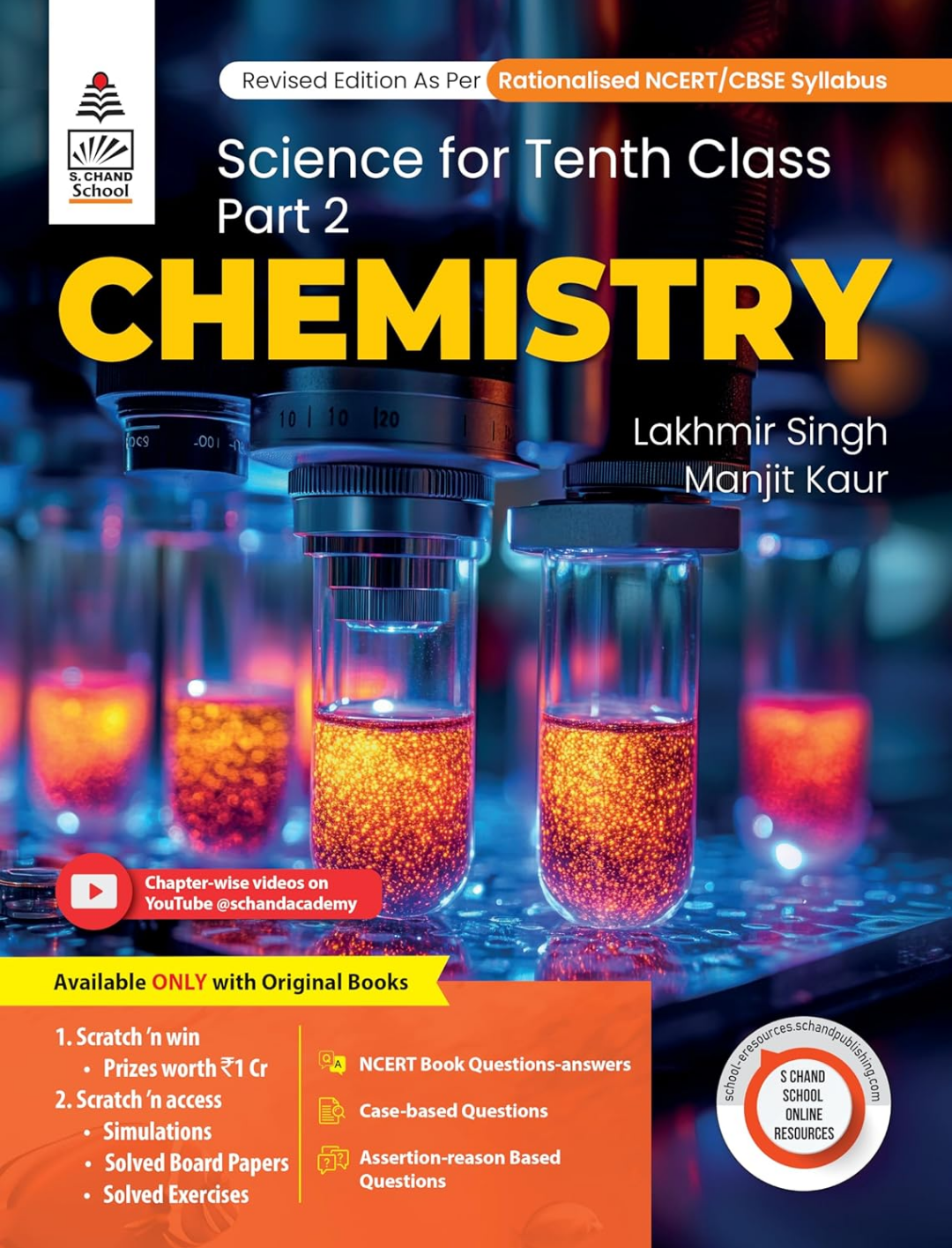 Lakhmir Singh Science Class 10 Chemistry - by Lakhmir Singh, Manjit Kaur 2025-26