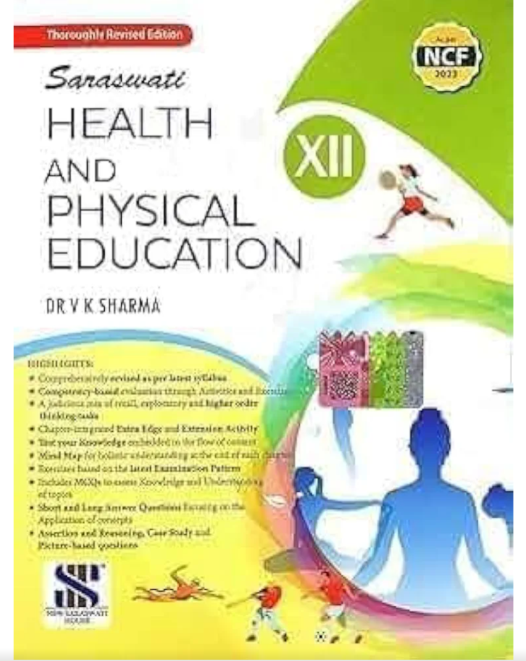 Saraswati Health and Physical Education Class 12 ,2025 edition | Saraswati PHE| JAC, CBSE