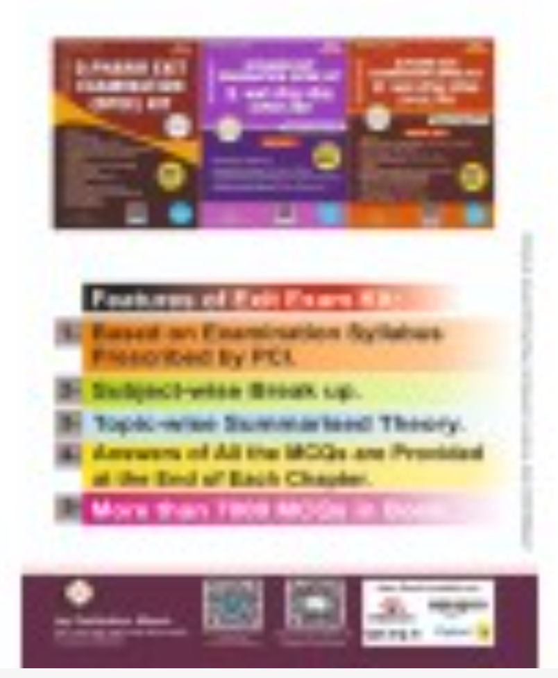 D.PHARM EXIT EXAMINATION PRACTICE BOOK PAPER-2 (DPEE) KIT BY JOY PUBLICATION,