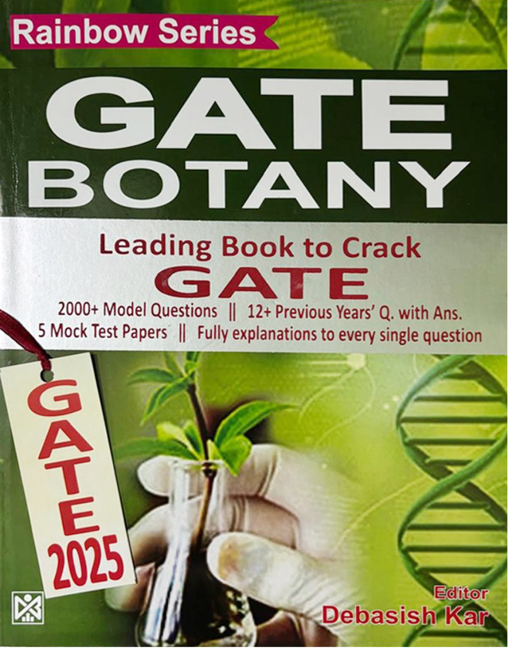 GATE BOTANY, Author Debasish Kar, Publisher Current Books International