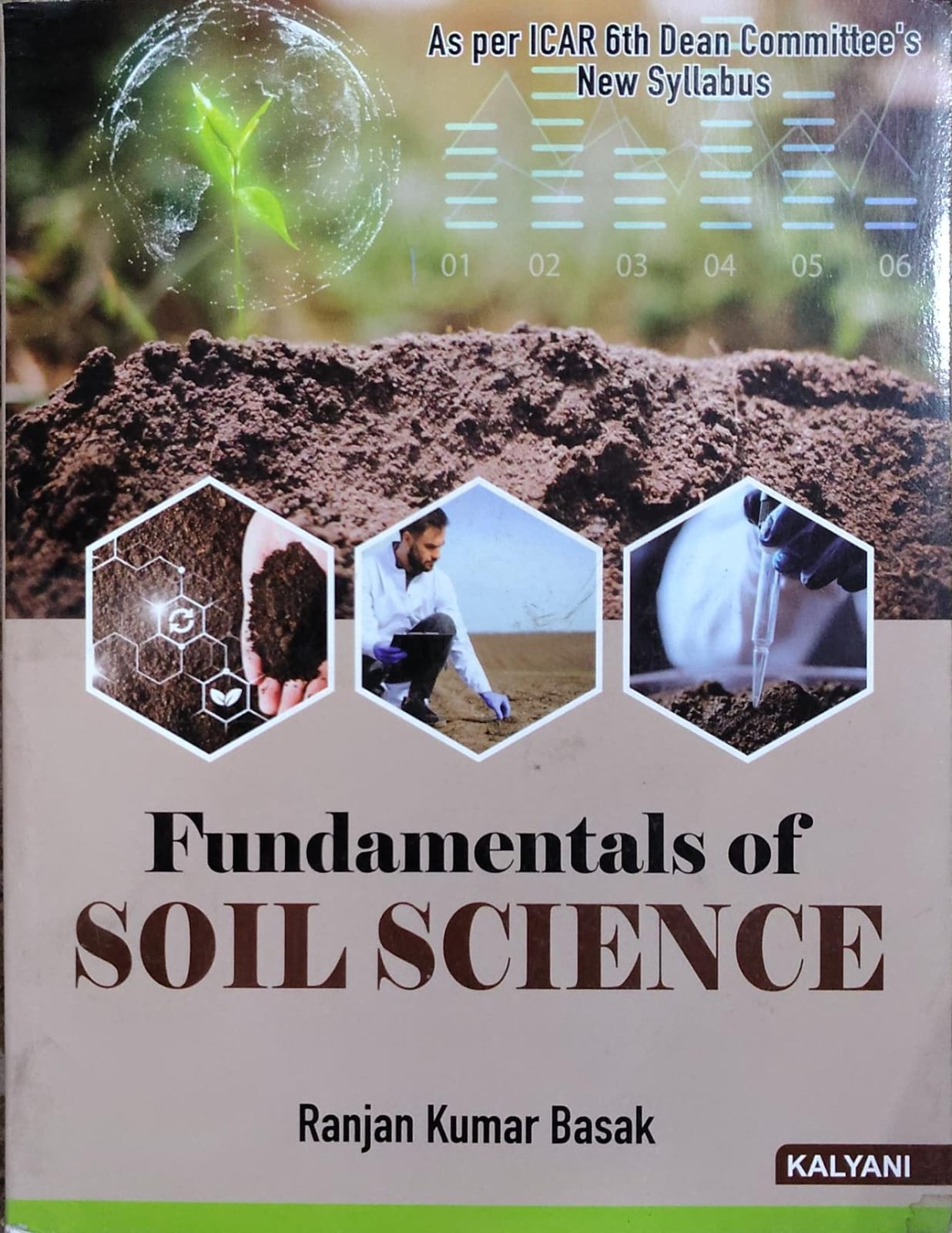 Fundamentals of Soil Science - As per ICAR 6th Dean Committee's New Syllabus | Ranjan Kumar Basak | Kalyani Publishers Author: Ranjan Kumar Basak