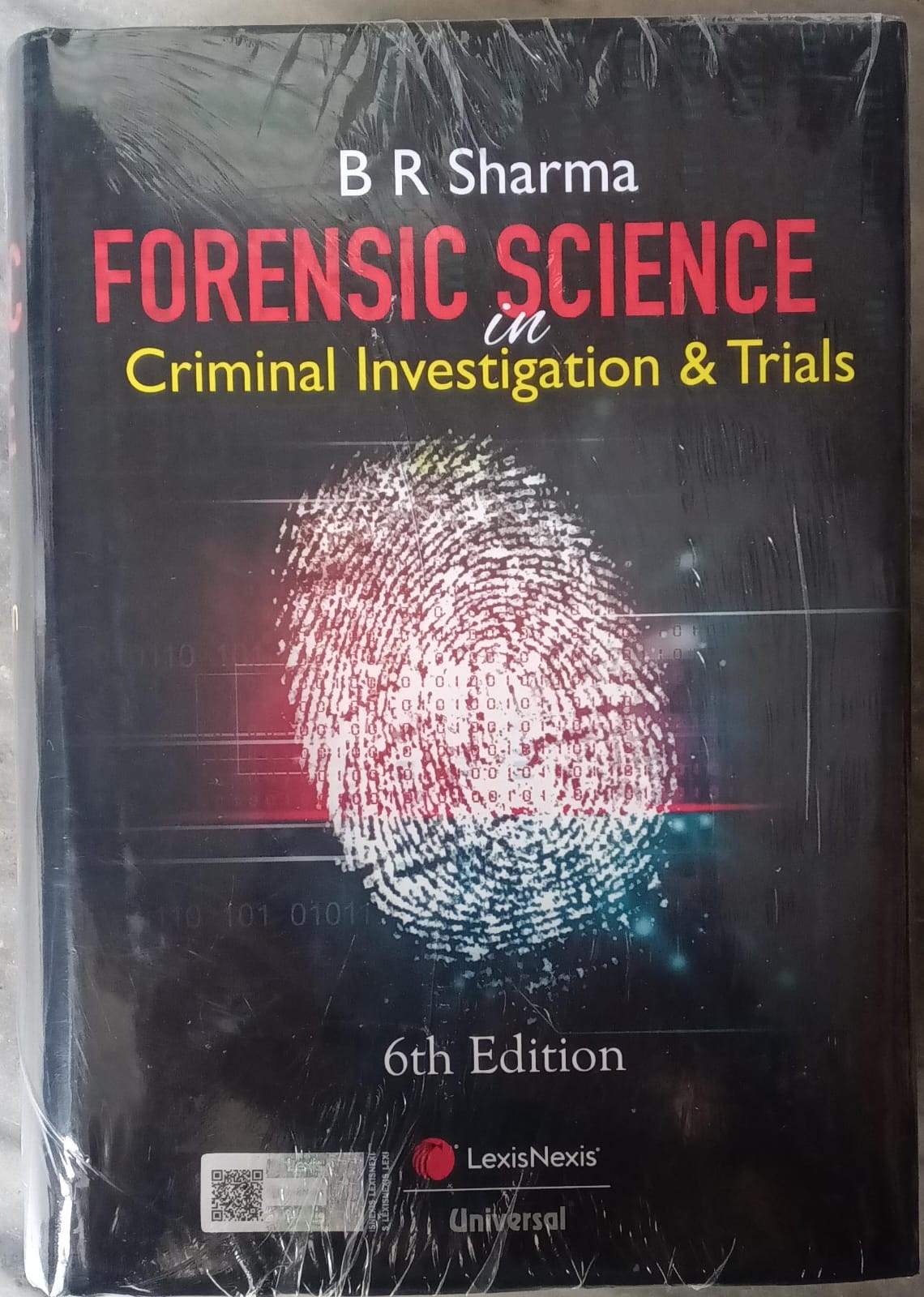 B R Sharma Forensic Science in Criminal Investigation & Trials 6th Ed - DNA, Fingerprints, Ballistics | LexisNexis Author: B R Sharma
