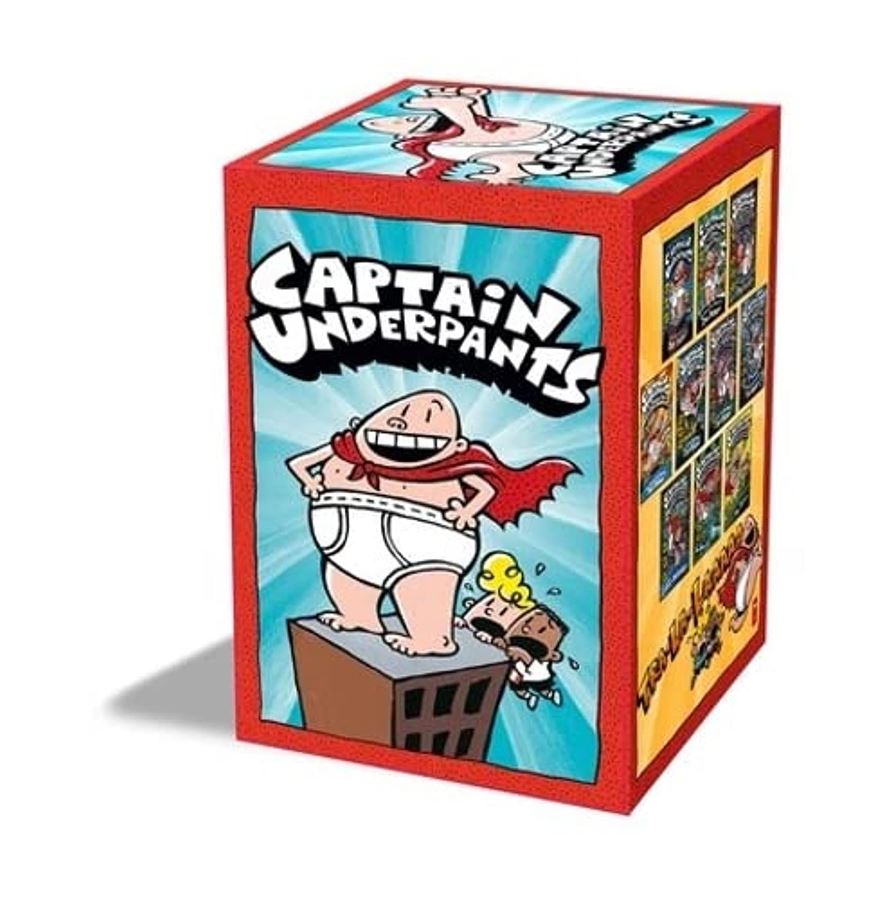 Captain Underpants Author: Dav Pilkey (NOVEL)
