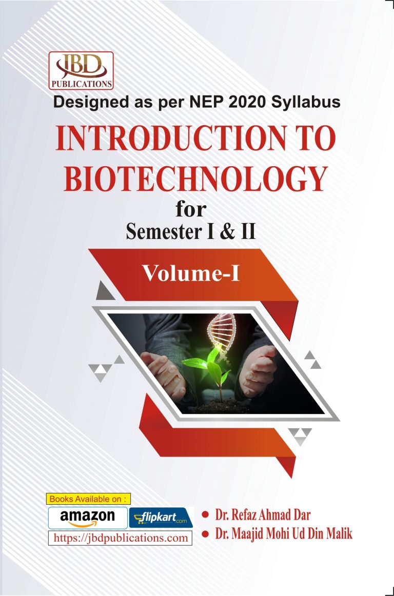 Introduction to Biotechnology BY Maajid Mohi Ud Din Malik (JBD)