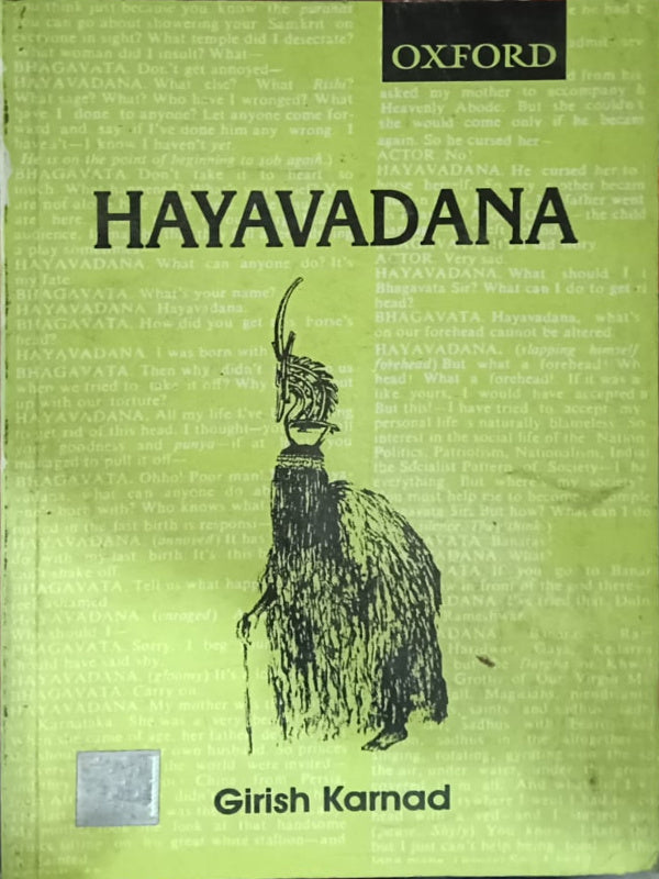 Hayavadana | Girish Karnad | Oxford | Girish Karnad