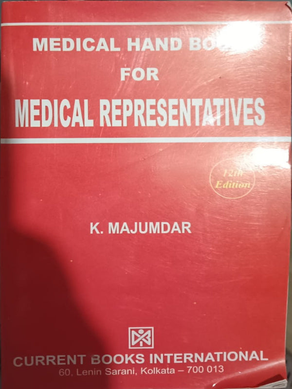 MEDICAL HAND BOOK FOR MEDICAL REPRESENTATIVES