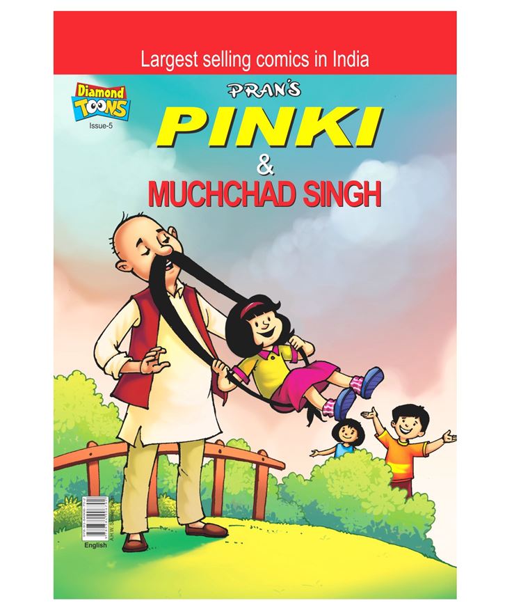 Pinki & Muchchad Singh Creator: Pran (NOVEL)