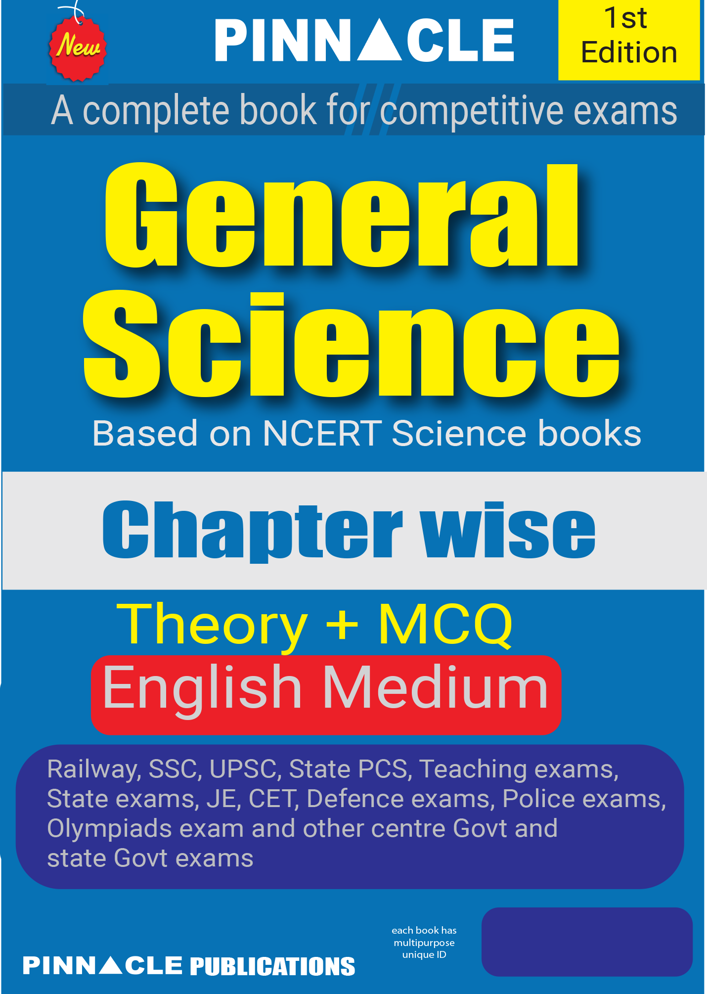 General Science Chapter wise theory and MCQ English medium| PINNACLE