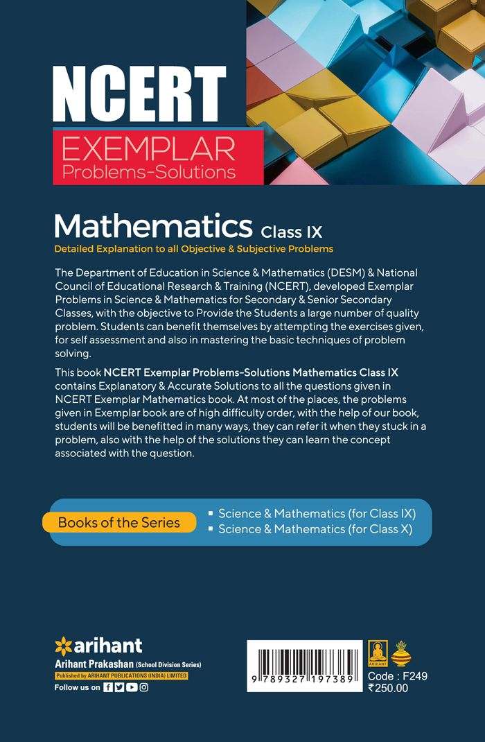 NCERT Exemplar Problems-Solutions Mathematics Class 9th