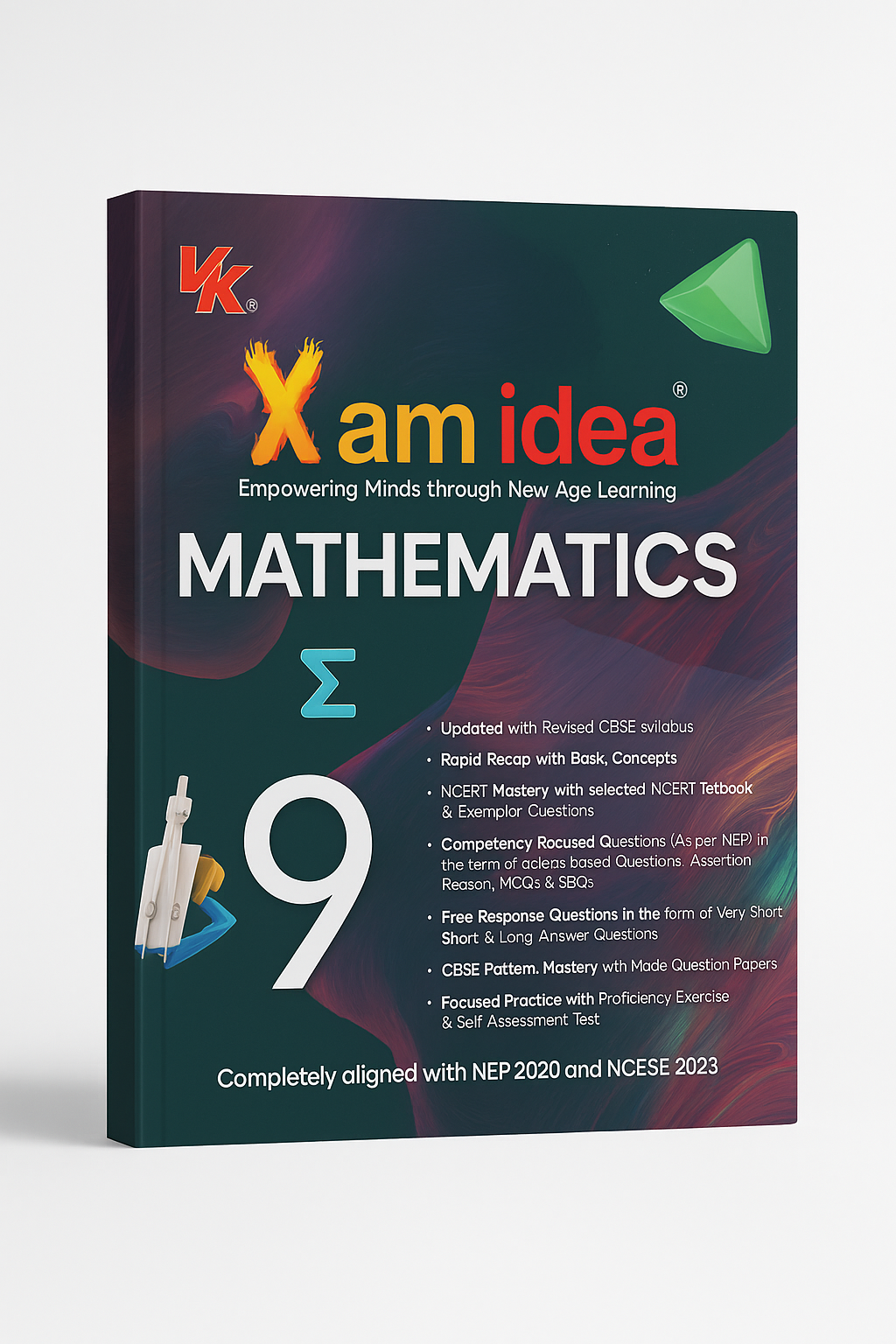 Xam idea Mathematics Class 9 Book | CBSE Board | Chapterwise Question Bank | Based on Revised CBSE Syllabus | NCERT Questions Included | 2024-25 Exam