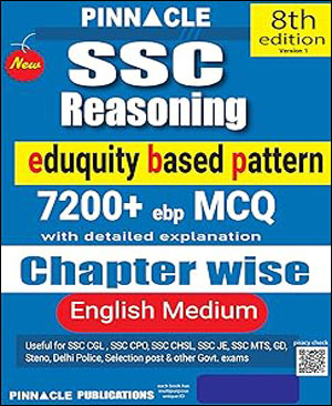 Pinnacle Publications SSC Reasoning 7200+ ebp MCQ English Medium