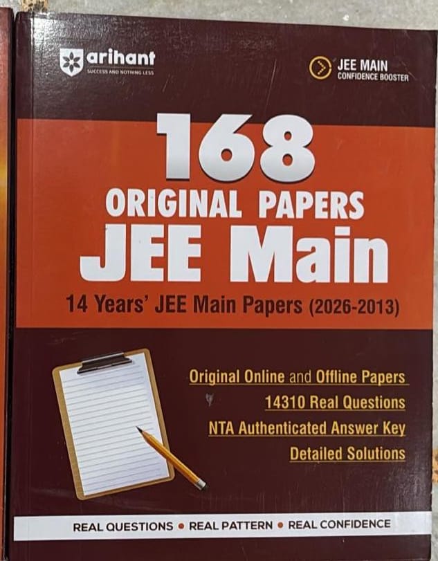Arihant 168 Original Papers JEE Main