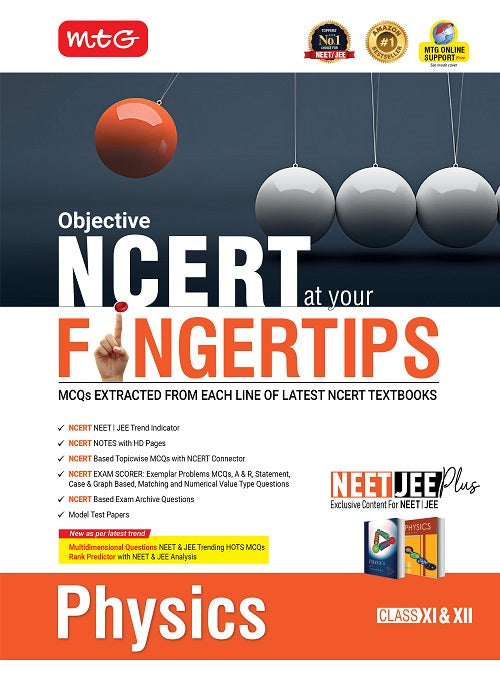 Objective NCERT at your FINGERTIPS Physics – NEET-JEE Books (Based on NCERT Latest Pattern For 2026 Exam) MTG publication