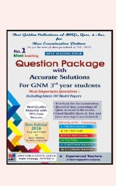 Question Package with Accurate Solutions For GNM 3rd Year Students - No. 1 Most Awaiting Best Selling Title - ABC Publications, Jaipur