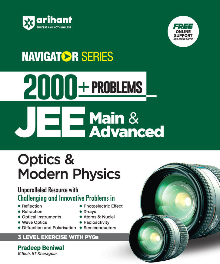 JEE NAVIGATOR 2000+ Problems Optics & Modern Physics for JEE Main & Advanced 2026