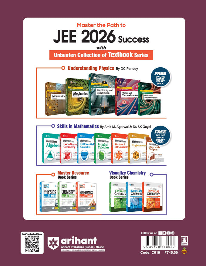 JEE Main 13 Years Online + Ofline Solved Papers (2025-13) | Physics, Chemistry & Mathematics