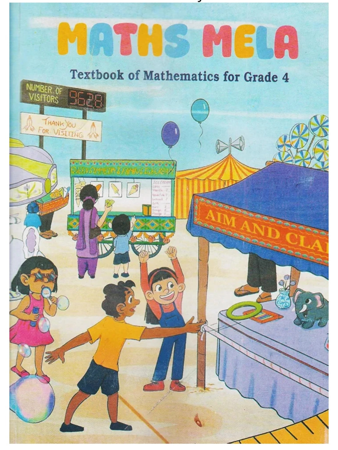 Maths Mela - Textbook of Mathematics for Grade 4(NCERT)