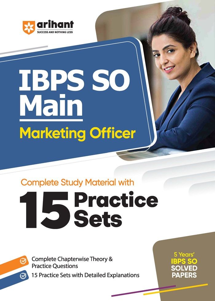 IBPS SO Main Marketing Officer | Complete Study Material with 15 Practice Sets | English Medium