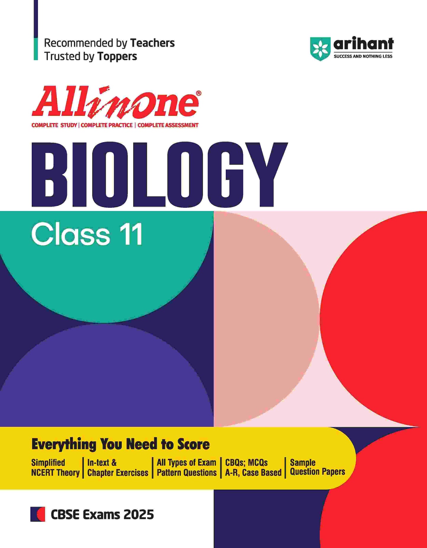 All In One CBSE Biology Class 11th For CBSE Exams 2025 | Based On Latest NCERT