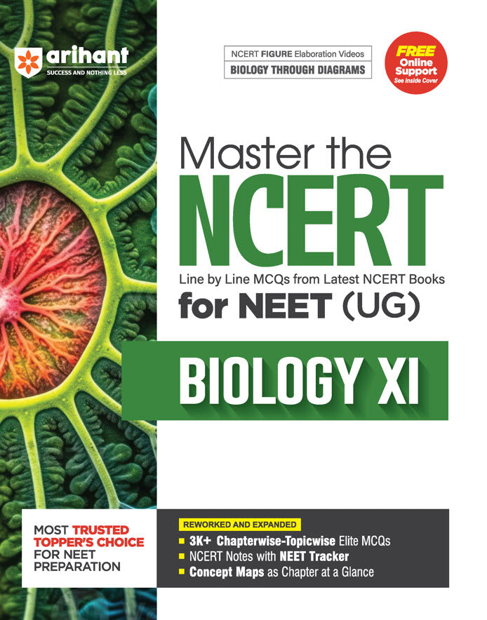 Master The NCERT Biology (Class-11) for NEET (UG) 2026 | Free Online Support | English Medium | Arihant