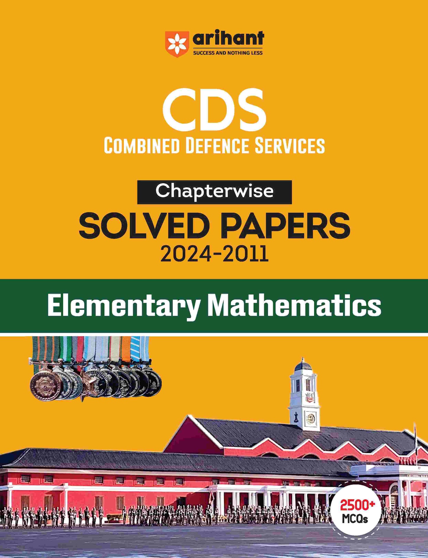Combo of CDS/CDS OTA Chapterwise-Topicwise Solved Papers (2024-2011) | English Medium