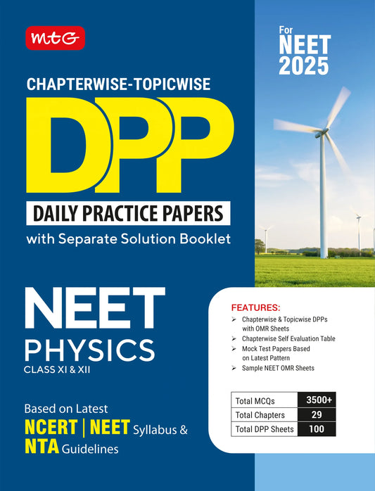 Chapterwise Topicwise DPP NEET Physics (Daily Practice Papers) With Solution Booklet