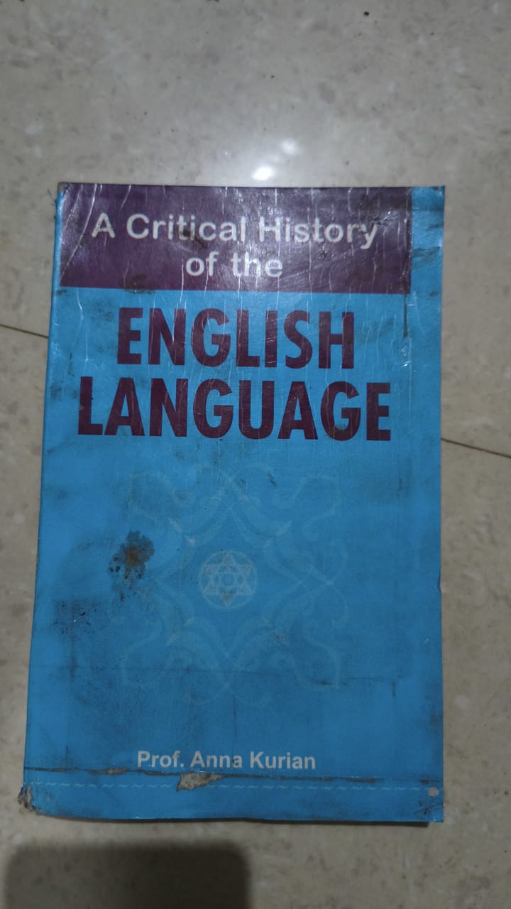A Critical History of the English Language